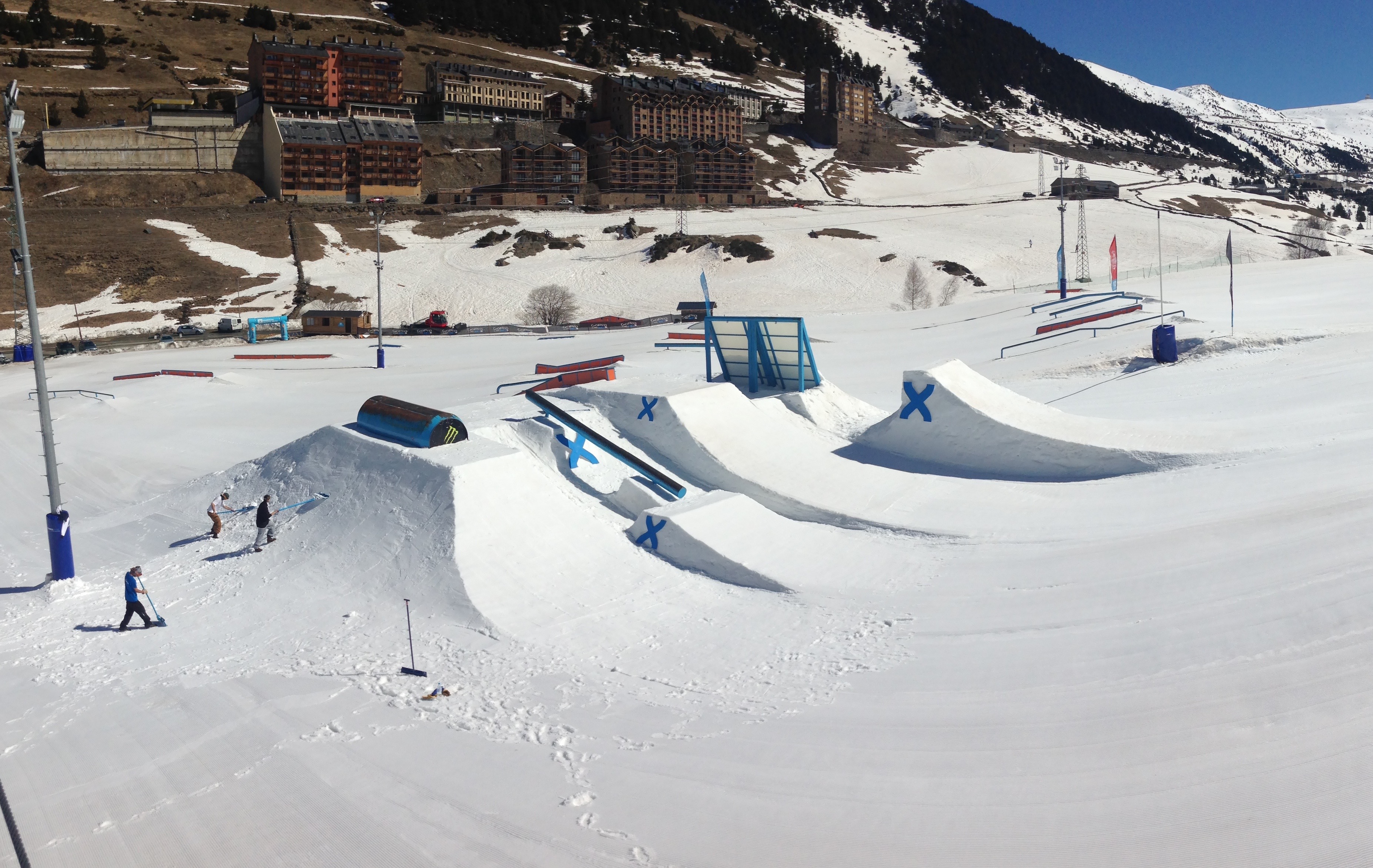 Snowpark competition day